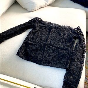 NWT, H&M off the shoulder lace top